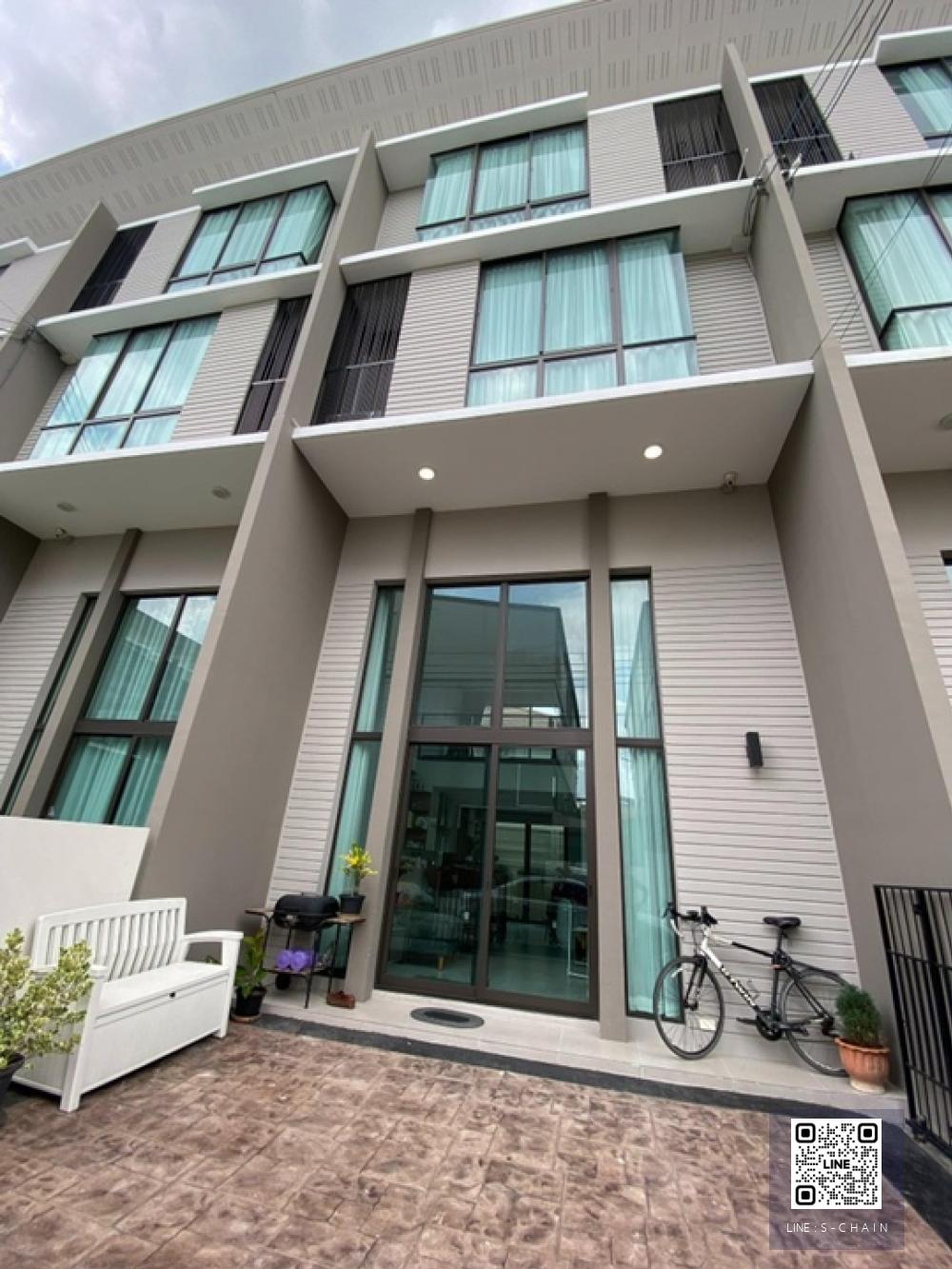 ☁️ประกาศ🌸 บ้านใหม่ ปล่อยเช่า 🏡พร้อมเข้าอยู่ พัฒนาการ 32   New and fully furnished house 🏢 3 ห้องนอน #M60