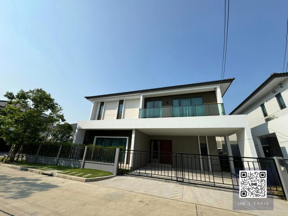 HOME FOR RENT>> หมู่บ้าน Centro Vibhavadi>> บ้านเดี่ยว 2 ชั้น หลังมุม ทำเลดี หน้าบ้านทิศใต้ ลมเย็นตลอดทั้งวัน #LV-MO121