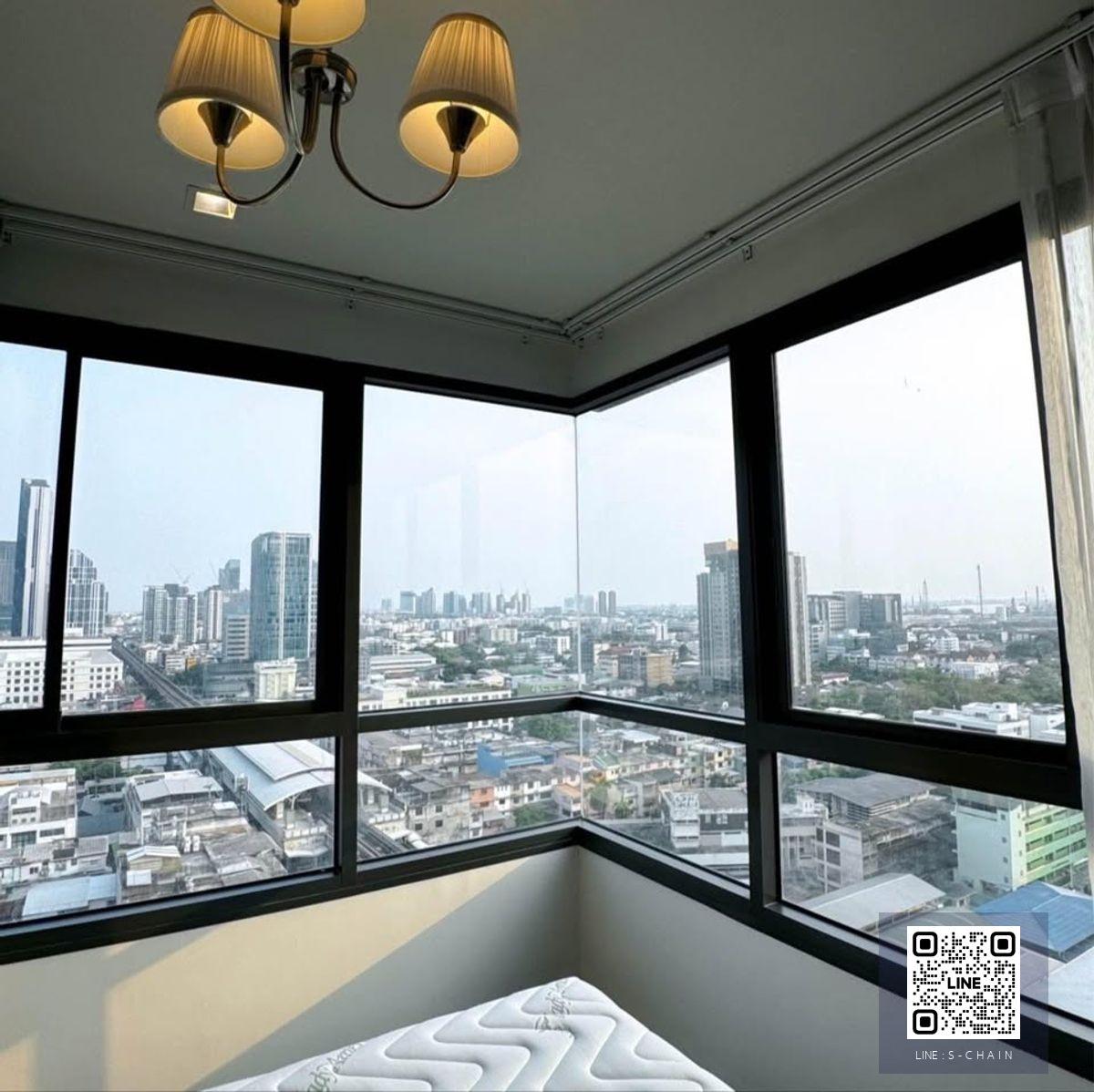 📢FOR RENT>> I Deo Sukhumvit 93 🎉ใกล้ BTS บางจาก เพียง 15 เมตร ห้องสวย 2 ห้องนอน ชั้น 15++ ทิศเหนือ ลมดี วิวเมือง มีอ่างอาบน้ำ #LV-MO1841