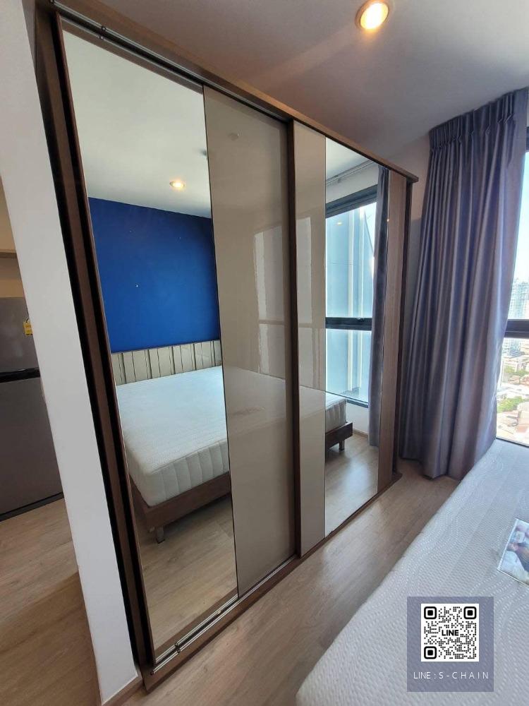 📍✨FOR RENT>> I Deo Q Chula - Samyan>> MRT สามย่าน เพียง 270 เมตร ห้อง Studio ขนาด 28.82 ตรม ชั้น30  เฟอร์นิเจอร์พร้อมเครื่องใช้ไฟฟ้า พร้อมอยู่ #LV-MO1256