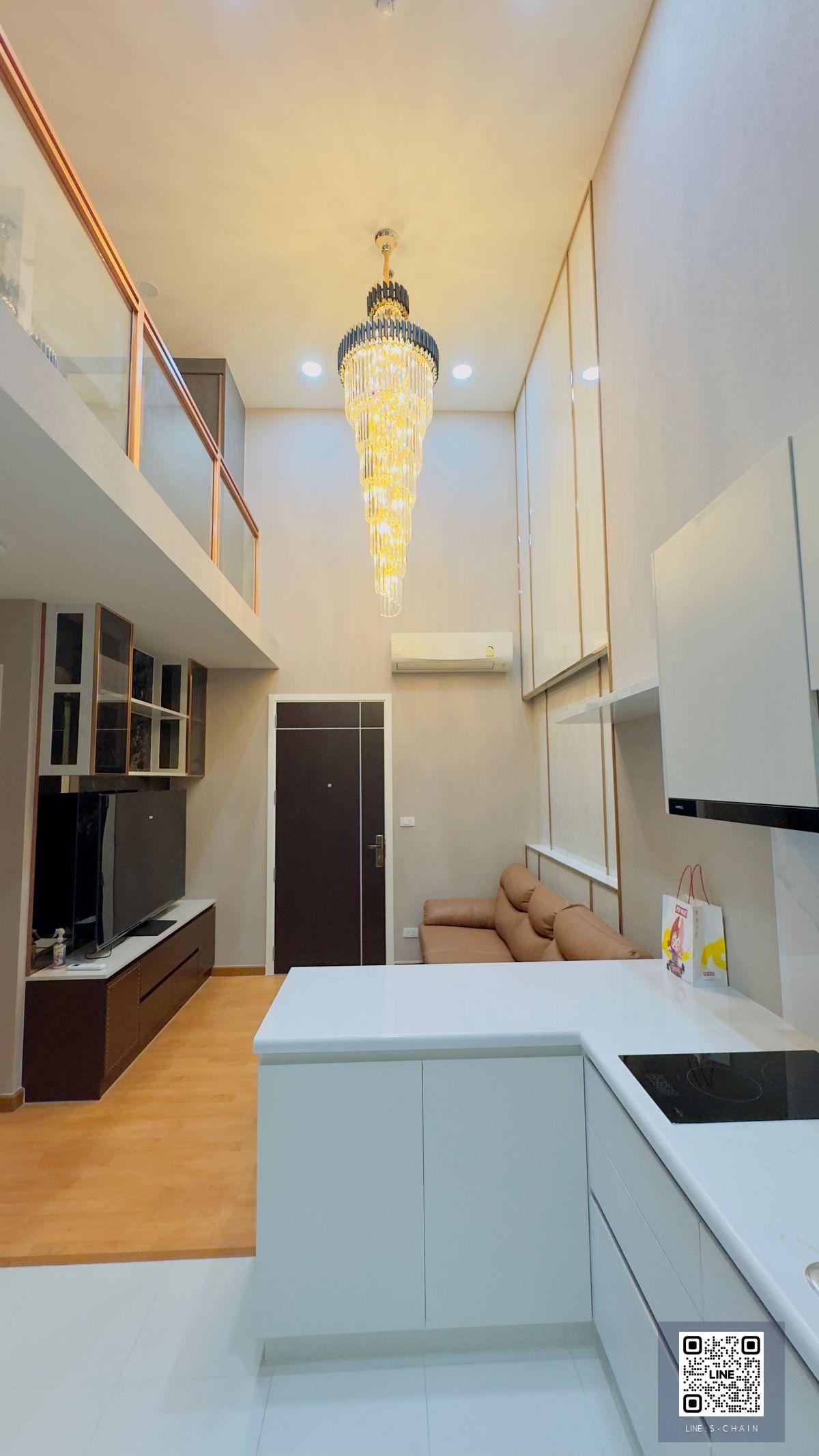 FOR RENT>> The President Sukhumvit - Samutprakan>> ห้อง Duplex ชั้น 6 เดินทางสะดวก ติด BTS แพรกษา ติด Robinson สมุทรปราการ ห้องสวย เฟอร์นิเจอร์ครบ #LV-MO1763