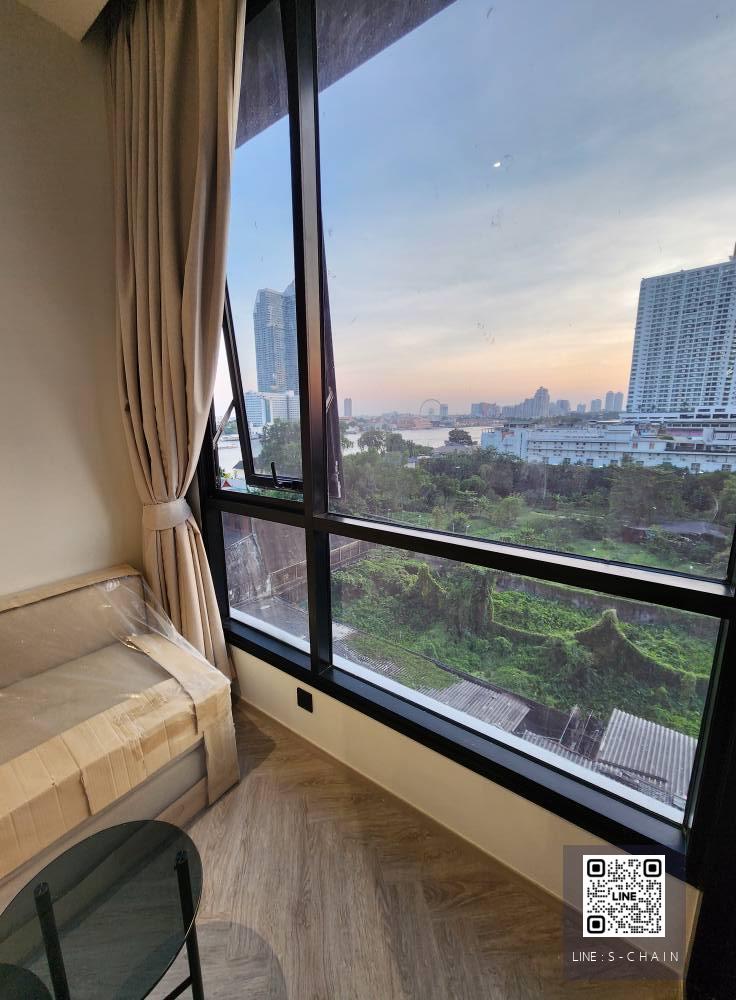 🚩FOR RENT>> Chapter Charoennakhon Riverside>> ห้องขนาด 25.50ตรม เพดานสูงโปร่ง ชั้น 6 วิวแม่น้ำเจ้าพระยา / เอเชียทีค #LV-MO1228