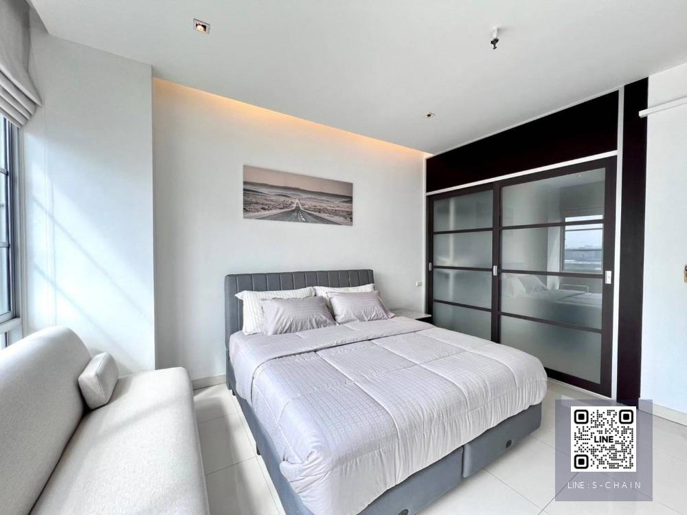 FOR RENT>> Citi Smart Sukhumvit 18>> ชั้น19 ห้องวิวสวย ตกแต่งครบ ห้องเพิ่ง Restore พร้อมอยู่ #LV-M055