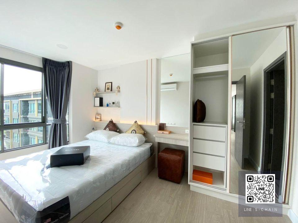 📌❄️FOR RENT>> Metroluxe Rosegold Phahol - Sutthisan>> 2 ห้องนอน ชั้น 8 อาคาร A ห้องใหม่ ใกล้ BTS สะพานควาย #LV-MO686