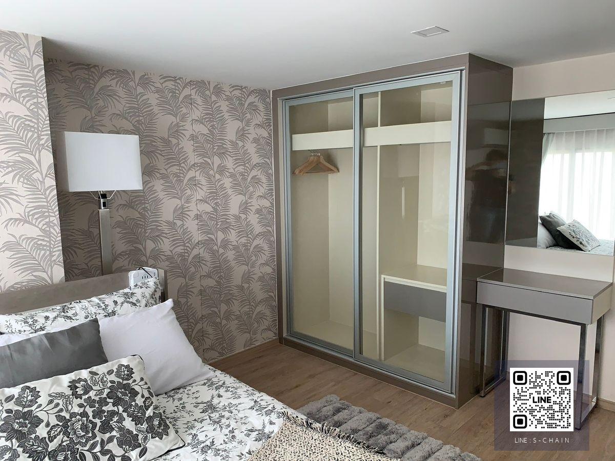 FOR RENT>> The Rich Rama 9 - Srinakarin>> ห้อง Loft เพดานสูง  ใกล้รถไฟฟ้า 3 สายและทางด่วน เชื่อมต่อใจกลางเมืองสะดวกทุกเส้นทาง #LV-MO1681