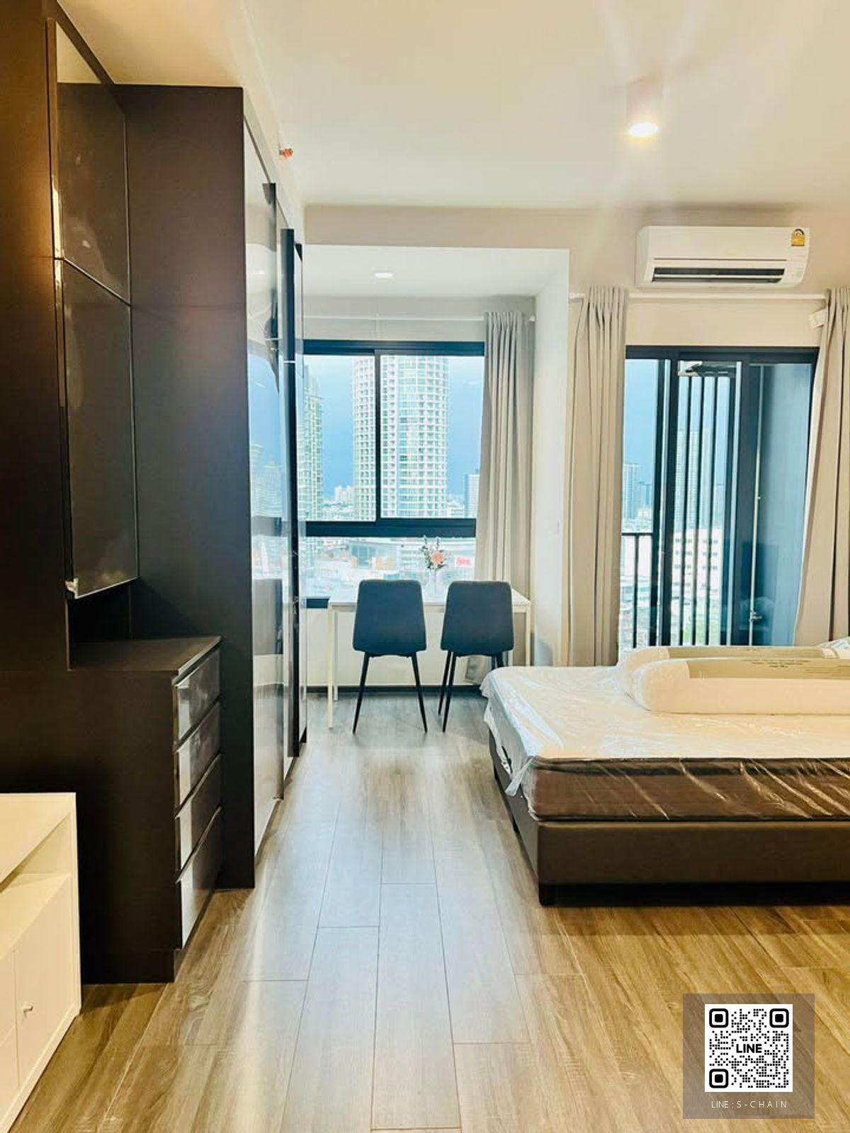 🌈📢FOR RENT>> I Deo Sukhumvit - Rama 4 🎉ห้อง Studio ชั้น 14 ห้องใหม่ เฟอร์ฯิเจอร์พร้อมเครื่องใช้ไฟฟ้าใหม่ ใกล้ BTS พระโขนง #LV-MO1974