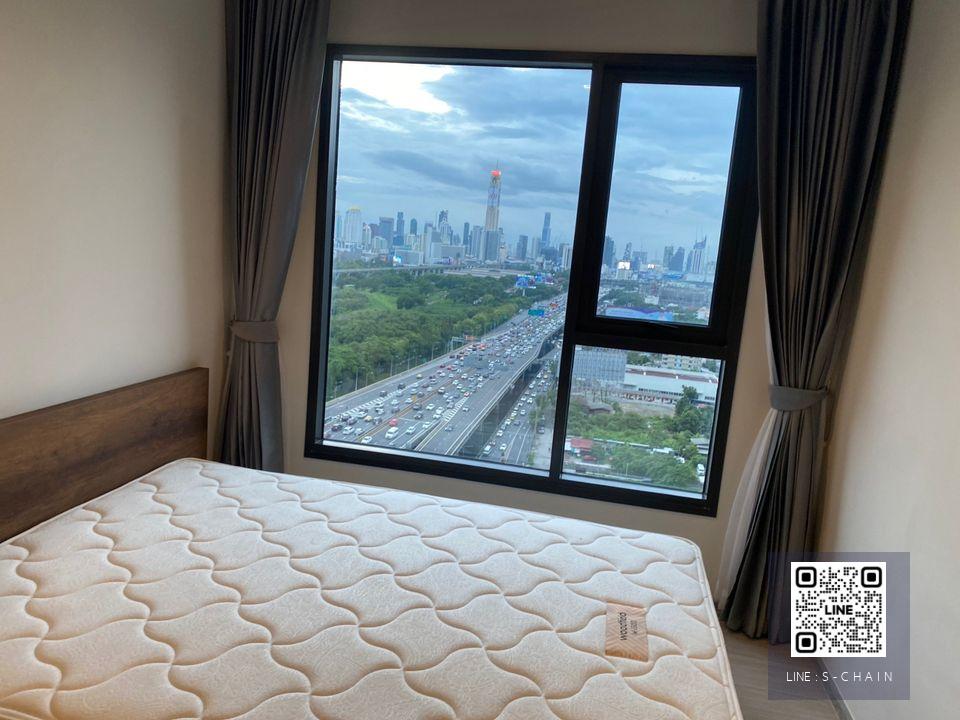 📢📣For rent คอนโด ✦Life Asoke Hype✦ Studio แต่งสวย วิวสวย🥰😍 เห็นสถานนีมักกะสันไม่มีตึกบัง  #HF1206