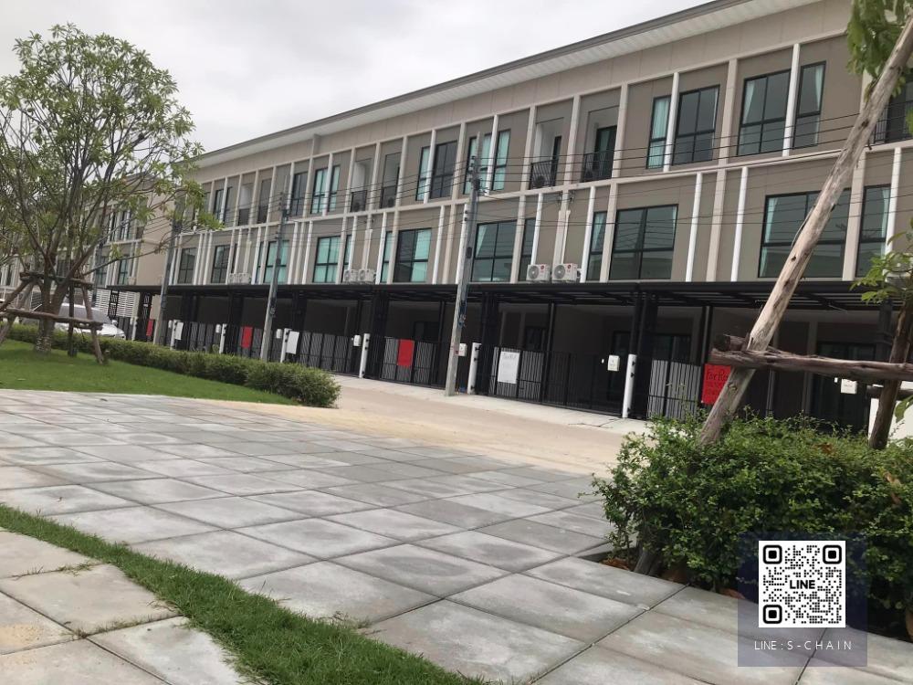 TOWN HOME FOR RENT>> Patio Srinakarin - Rama9>> ทาวน์โฮม,โฮมออฟฟิต 3 ชั้น ใกล้มหาวิทยาลัยนานาชาติสแตมฟอร์ด /Airport Link หัวหมาก #MO-000