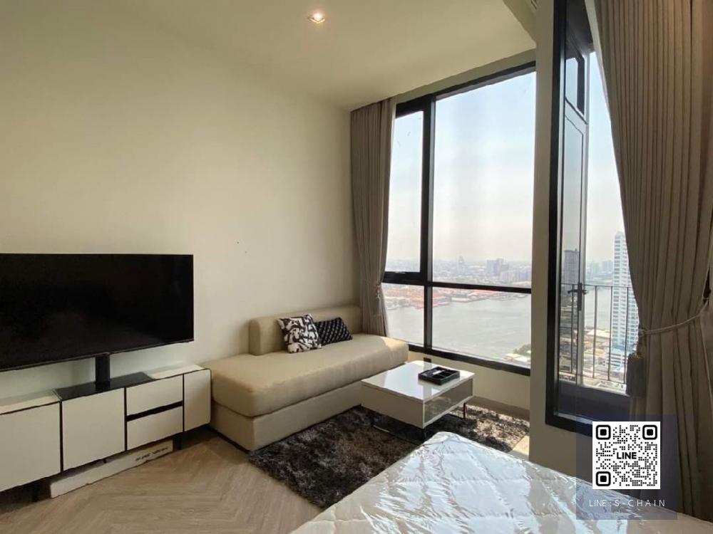 🍁 คอนโด ให้เช่า 🍁Chapter Charoennakhon Riversideคอนโดติดแม่น้ำเจ้าพระยาขนาดห้อง 25 ตร.ม. ชั้น 25#MO-930