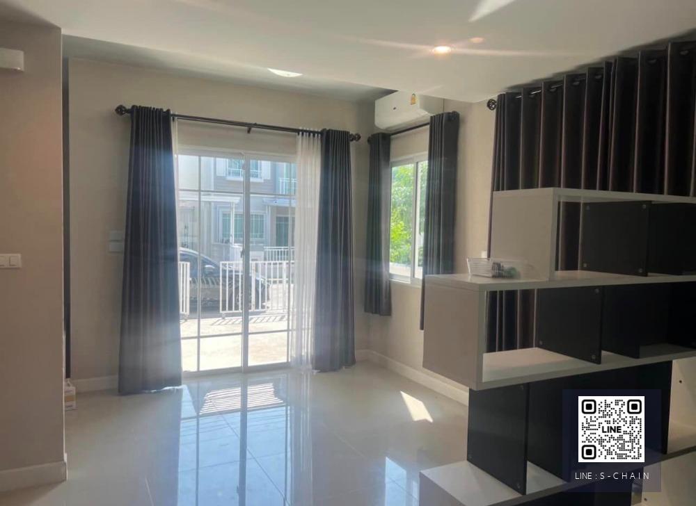 HOME FOR RENT>> หมู่บ้าน The Village Bangna - Wongwaen3>> บ้าน 2 ชั้น 28 ตร.ว. 3 ห้องนอน Renovate แล้ว ใกล้ Mega บางนา #LV-MO334