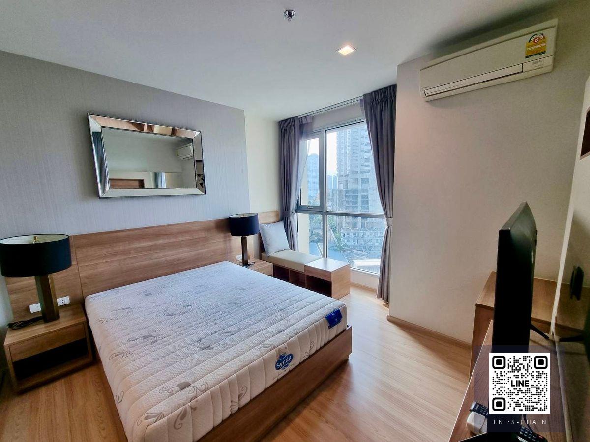 📢⭐FOR RENTSALE>> Rhythm Sathorn>> ตึก South ชั้น 6 วิวฝั่งไอคอนสยาม ใกล้ BTS สะพานตากสิน 400 เมตร Fully Furnished พร้อมเครื่องใช้ไฟฟ้า และ interne #LV-MO1528