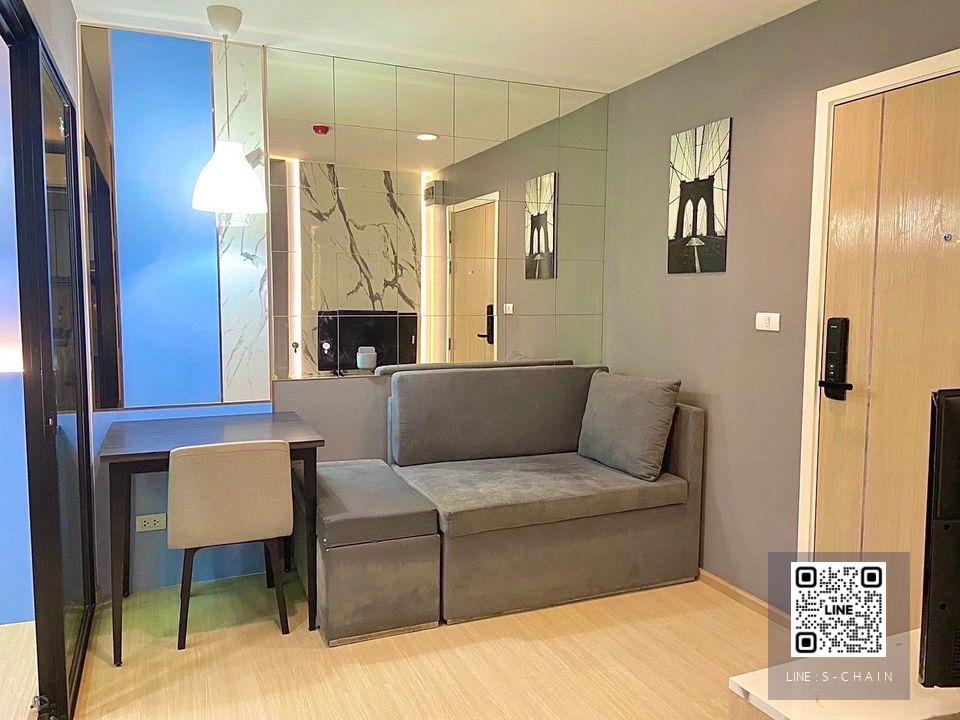 🎉☀️For rent คอนโด ✦Rise Rama 9 ✦  ห้องสวย เฟอร์นิเจอร์เครื่องใช้ไฟฟ้าครบ #HF1995