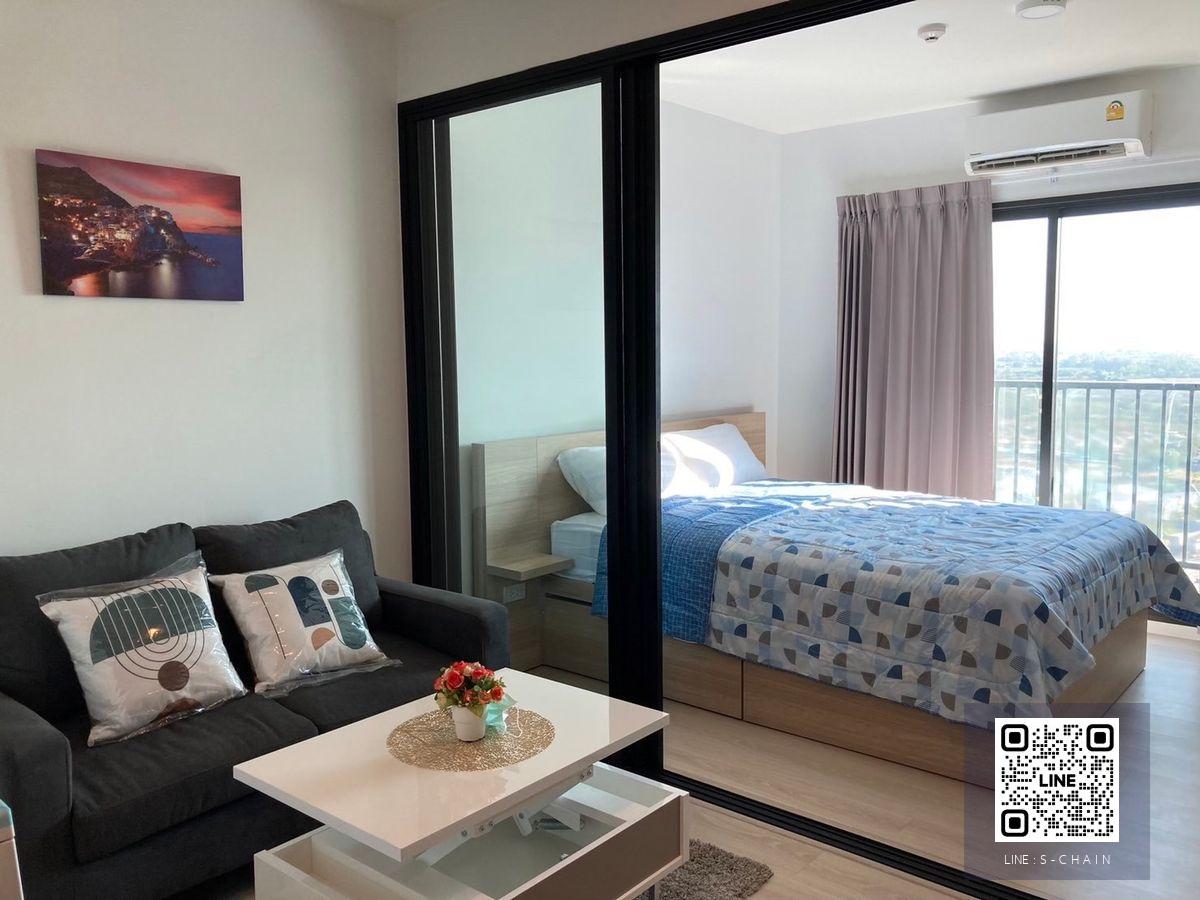 📢FOR RENT>> A Space Mega >> ใกล้ Mega บางนา อาคาร A ชั้น 16 ตกแต่งแบบ Built-in สวยมากพร้อมอยู่ ระเบียงห้องหันทางทิศใต้ วิวกว้างสบายตา #LV-MO1500