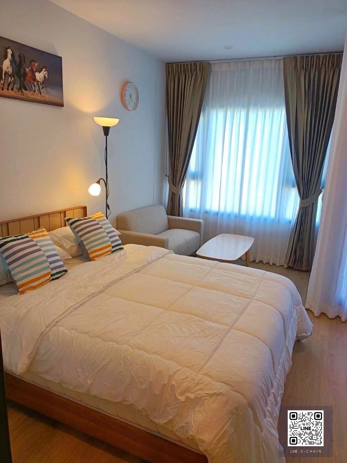 FOR RENT>> Life Rama 4 - Asoke 🔥📢 ห้องสตูดิโอ ชั้น 24  City view พื้นที่ 27 ตรม. ห้องใหม่ เครื่องใช้ไฟฟ้า+เฟอร์ครบ ห้องไม่ร้อน  ใกล้MRT ศูนย์การประชุมแห่งชาติสิริกิติ์เพียง 450 เมตร #LV-MO1614