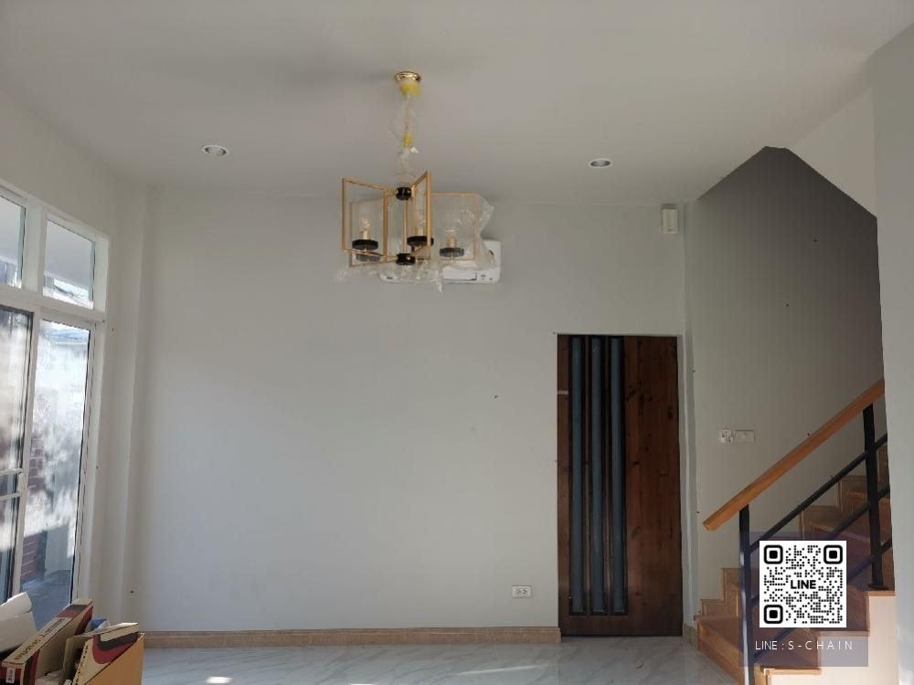 FOR RENT บ้านใหม่ 3 ชั้น ถนนประชาชื่น.>>บ้านอยู่ต้นซอย  ใกล้ MRT กลางบางซื่อ ใกล้ทางด่วน #MO-1538