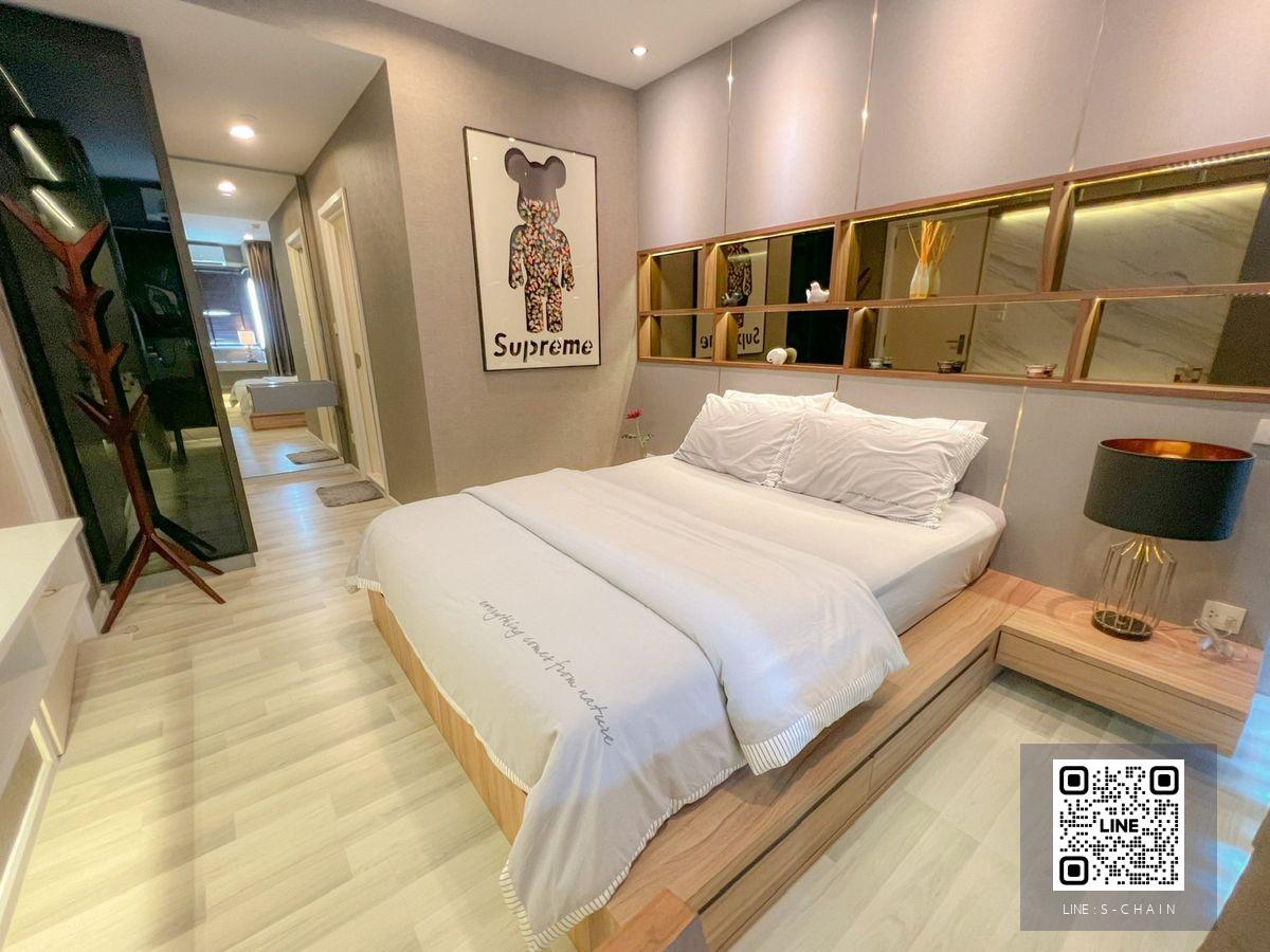 FOR RENT>> The Key Sathorn - Charoenrat 🌈✨แต่งสวยอารมณ์ห้องตัวอย่าง ชั้น 33 พื้นที่ 55 ตรม. 2 นอน เดินทางสะดวก ใกล้จุดขึ้นลงทางด่วน 500 เมตร #LV-MO1921