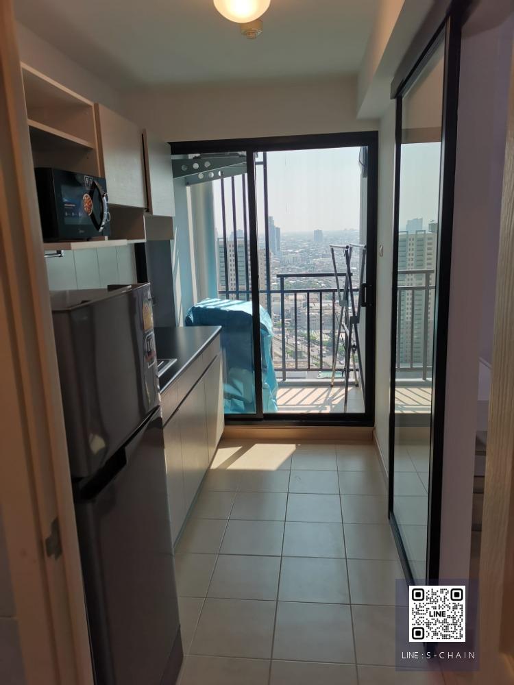🍀FOR RENT>> Supalai Loft @Taladplu Station>> ใกล้ BTS ตลาดพลู ห้อง Studio ชั้น 29  ห้องไม่ร้อน โดนแดดเฉพาะช่วงเช้า #LV-MO1020