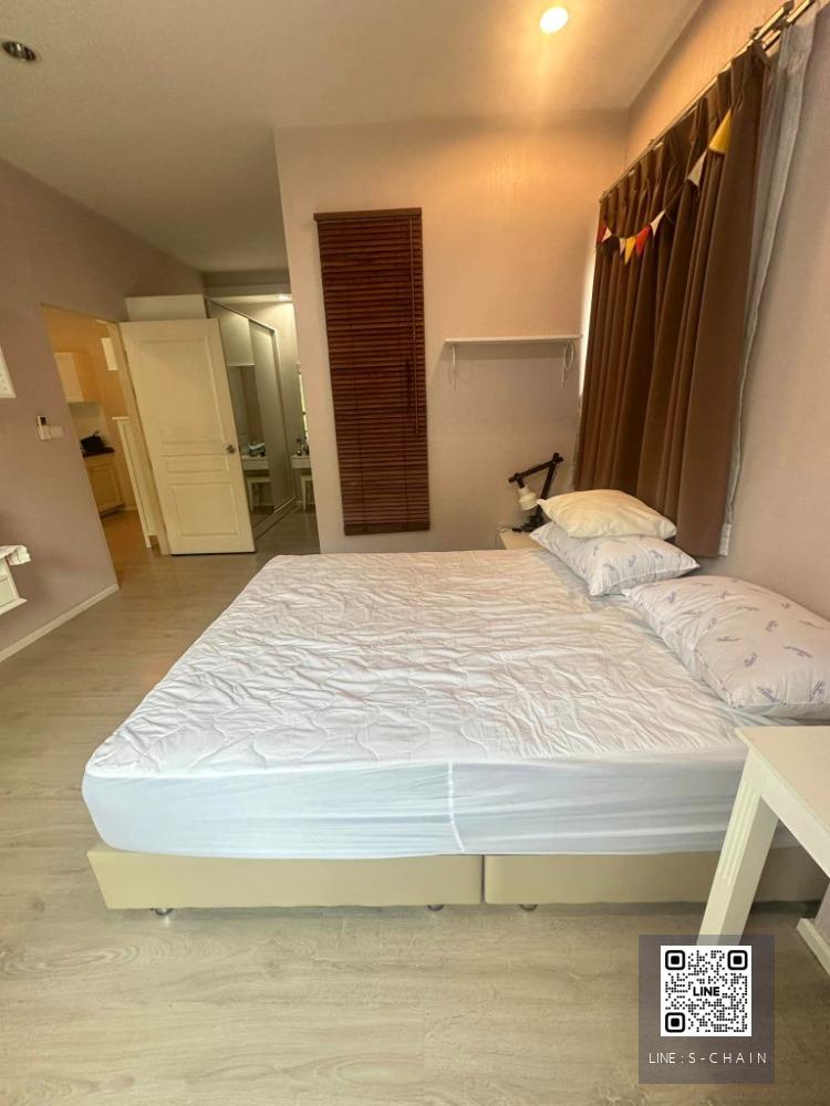 FOR RENT>> S1 Rama9 Condominium>> ตึก A ชั้น 2 ห้องสวย ตกแต่งเฟอร์นิเจอร์ครบ ติด เดอะไนท์ พระราม 9 #LV-MO164