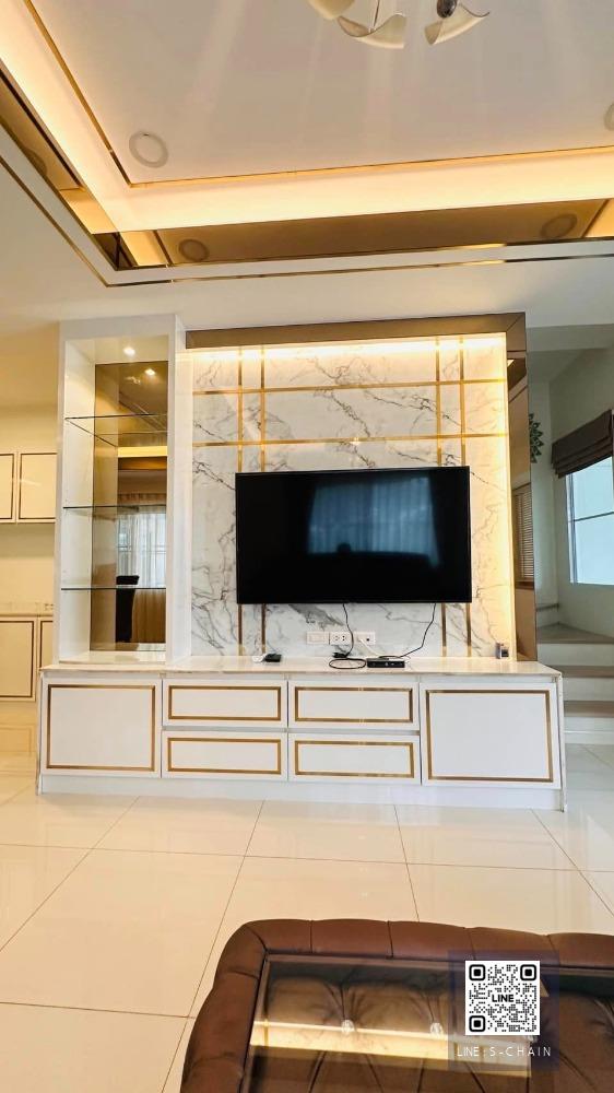 🏡✨FOR RENT>> Indy Bangna - Ramkhamhaeng2>> บ้านมุม แต่งสวย พร้อมอยู่ ใกล้ Mega บางนา 3 ห้องนอน พื้นที่ใช้สอย 135 ตร.ม #LV-MO993