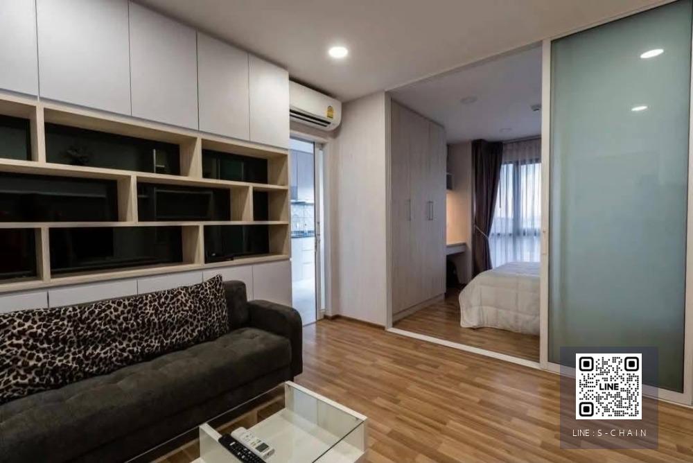 FOR RENT Green Ville 1 Condo ใกล้ BTS ปุณณวิถี ห้องกว้างขนาด 33 ตร.ม ชั้น 7 อาคาร A เฟอร์นิเจอร์ครบ #LV-MO1424