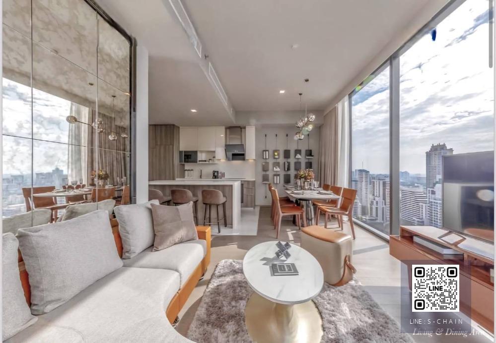 FOR RENT>> CELES Asoke>> 3 ห้องนอน ชั้น 30 คอนโดหรูใจกลางเมือง เดินทางสะดวก ใกล้ MRT สุขุมวิท/BTS อโศก #LV-MO414