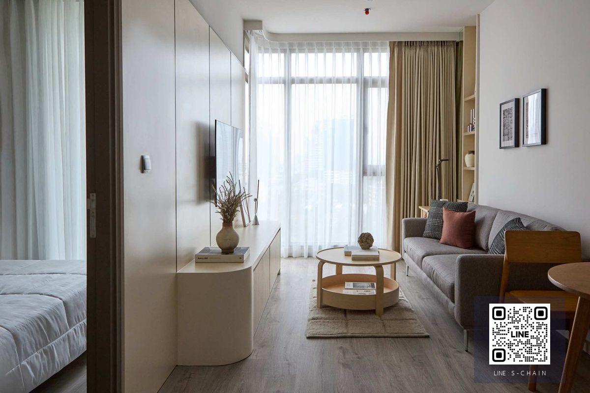 🔥🚩FOR RENT>> Rhythm Ekkamai Estate 📢🌈 ชั้น 12 วิวโล่ง (ทิศใต้) ขนาด35ตร.ม. เฟอร์นิเจอร์และเครื่องใช้ไฟฟ้าครบ ห้องใหม่มาก  ใกล้ Donki Mall /BTS เอกมัย #LV-MO2031