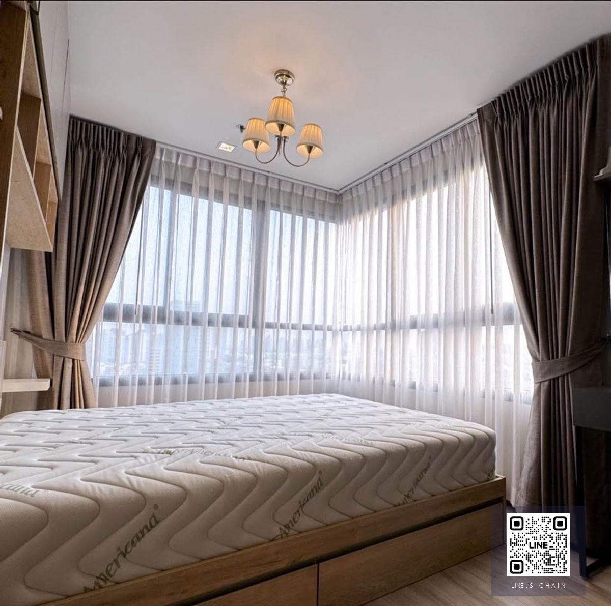 📢FOR RENT>> I Deo Sukhumvit 93 🎉ใกล้ BTS บางจาก เพียง 15 เมตร ห้องสวย 2 ห้องนอน ชั้น 15++ ทิศเหนือ ลมดี วิวเมือง มีอ่างอาบน้ำ #LV-MO1841