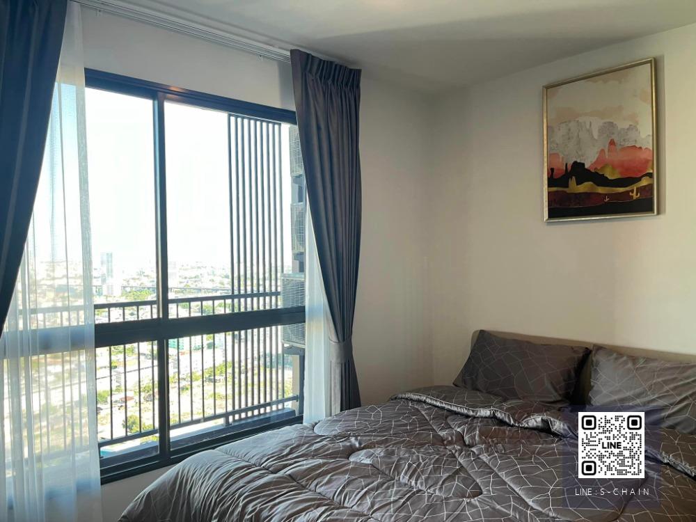 FOR RENT>> Elio Del Nest>> ชั้น 32 ห้องมุม ตึก E วิวสระว่ายน้ำ ห้องลมพัดเย็นสบาย ใกล้ BTS อุดมสุข #LV-MO181