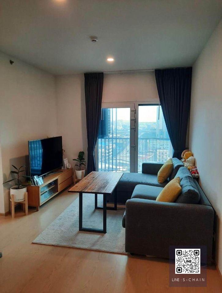 FOR RENT>> The Tree Sukhumvit 71 - Ekkamai>> ห้องมุม วิวเมือง ฝั่งพระอาทิตย์ขึ้น 2 ห้องนอน ชั้น 12A ใกล้ Airport Link รามคำแหง #LV-MO481
