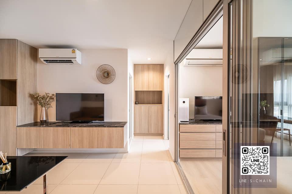 FOR RENT>> Aspire Sukhumvit 48>> ชั้น 15 ทิศใต้วิวเมือง เฟอร์นิเจอร์ พร้อมเครื่องใช้ไฟฟ้าครบ ใกล้ BTS พระโขนง #LV-MO185