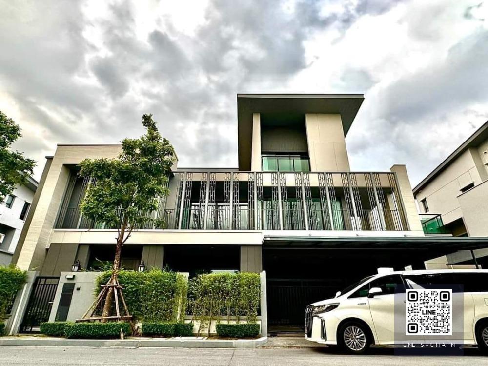 🏘🚩HOME FOR RENT>> Grand Bangkok Boulevard East Rama9>> ออกแบบในสไตล์ Super Luxury เหมาะสำหรับครอบครัวขนาดใหญ่ พื้นที่ใช้สอย 837 ตร.ม เฟอร์นิเจอร์ครบ พร้อมอยู่ #LV-MO885