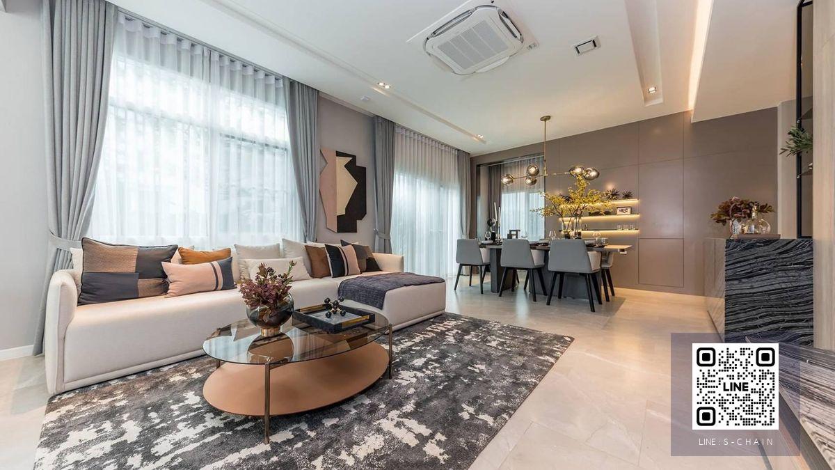 🏡✨HOME FOR RENT>> Mantana Bangna - Wongwaen 📢ซ.รามคำแหง 2 บางนา บ้านตัวอย่างตกแต่งสวย ถนนเมน เฟส 2 ตรงข้ามสวน (มองเห็นวิวสวนจากห้องนอน) 4 ห้องนอน #LV-MO2034