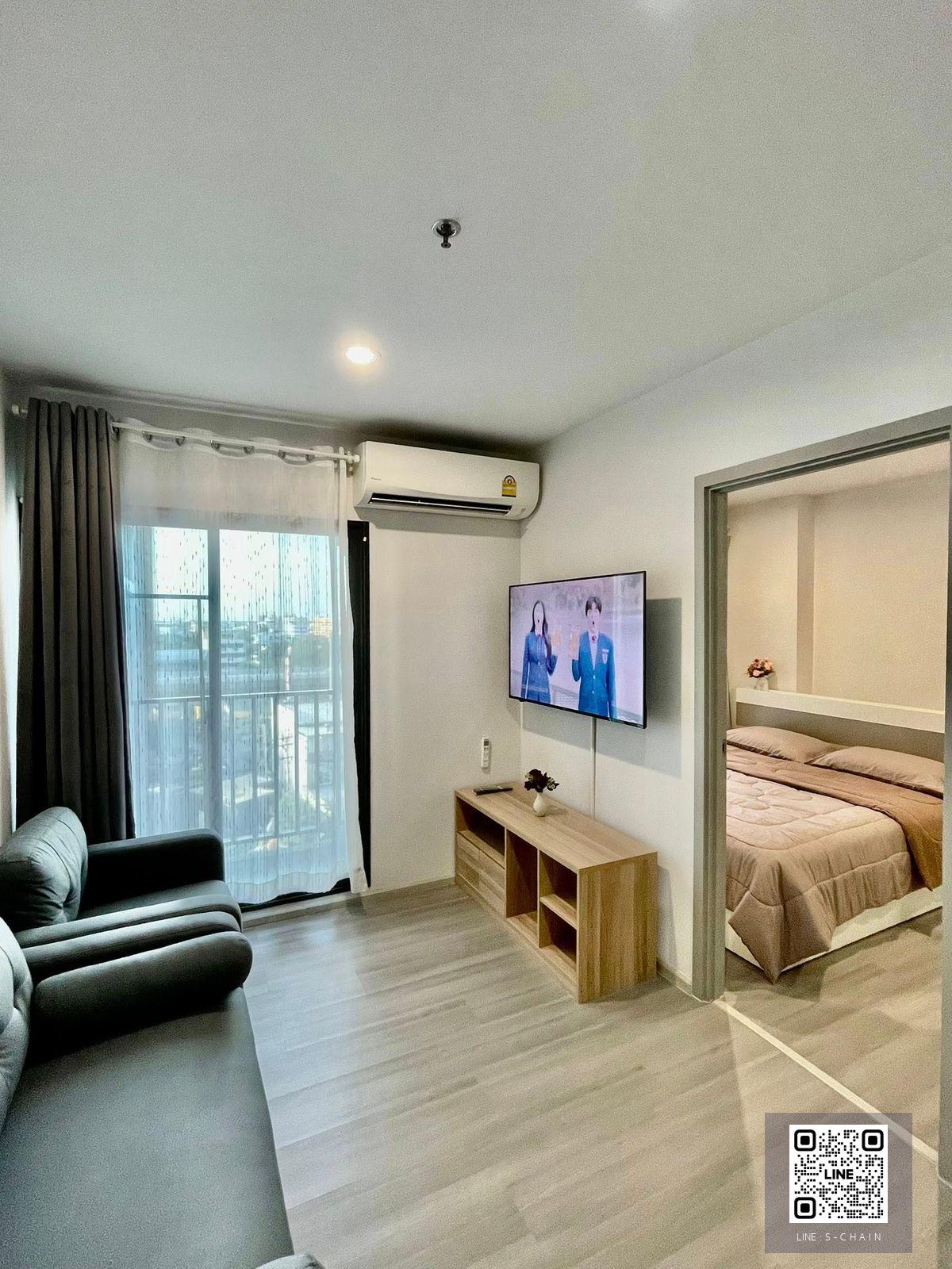 FOR RENT 🔥The Parland Charan - Pinklao ✨ ใกล้ MRT บางยี่ขัน ชั้น 7 ตึก A เฟอร์นิเจอร์พร้อมเครื่องใช้ไฟฟ้าครบ #LV-MO1710