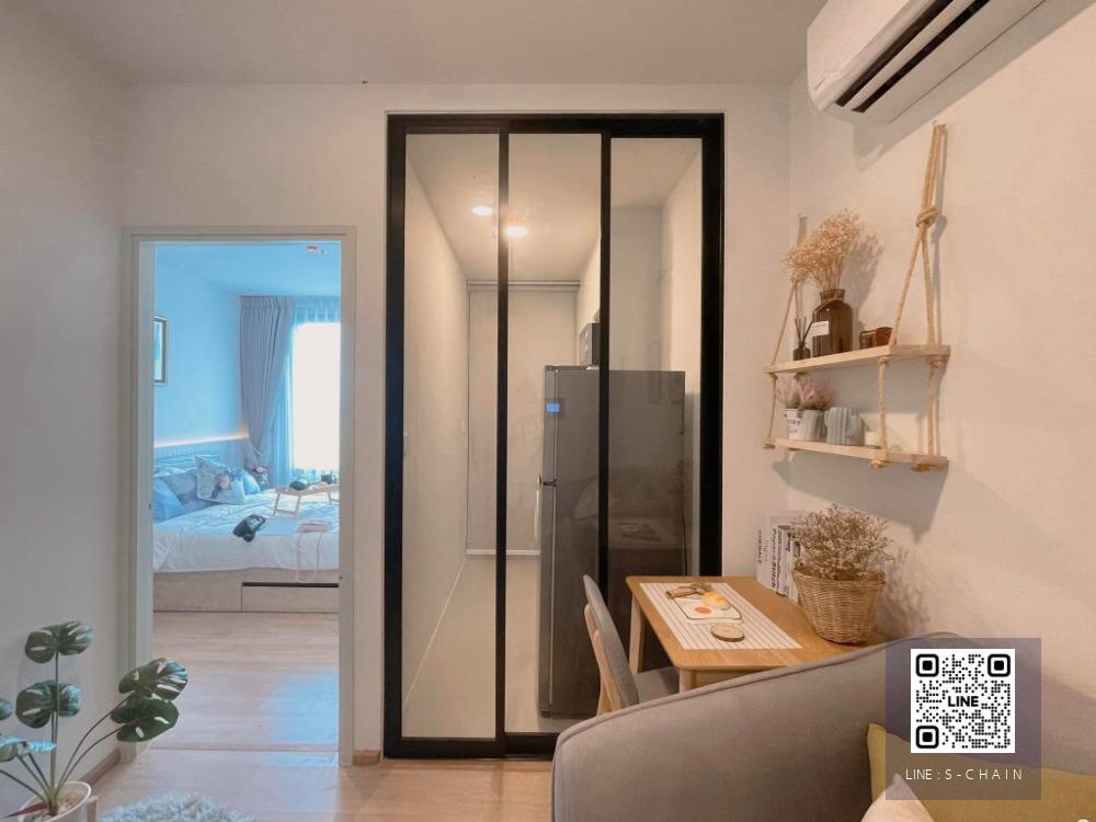 🚩🔥FOR RENT>> Chewathai Kaset Nawamin>> คอนโดใกล้ ม.เกษตร พร้อมอยู่ เฟอร์นิเจอร์เครื่องใช้ไฟฟ้าครบ ใกล้ BTS ม.เกษตร #LV-MO610