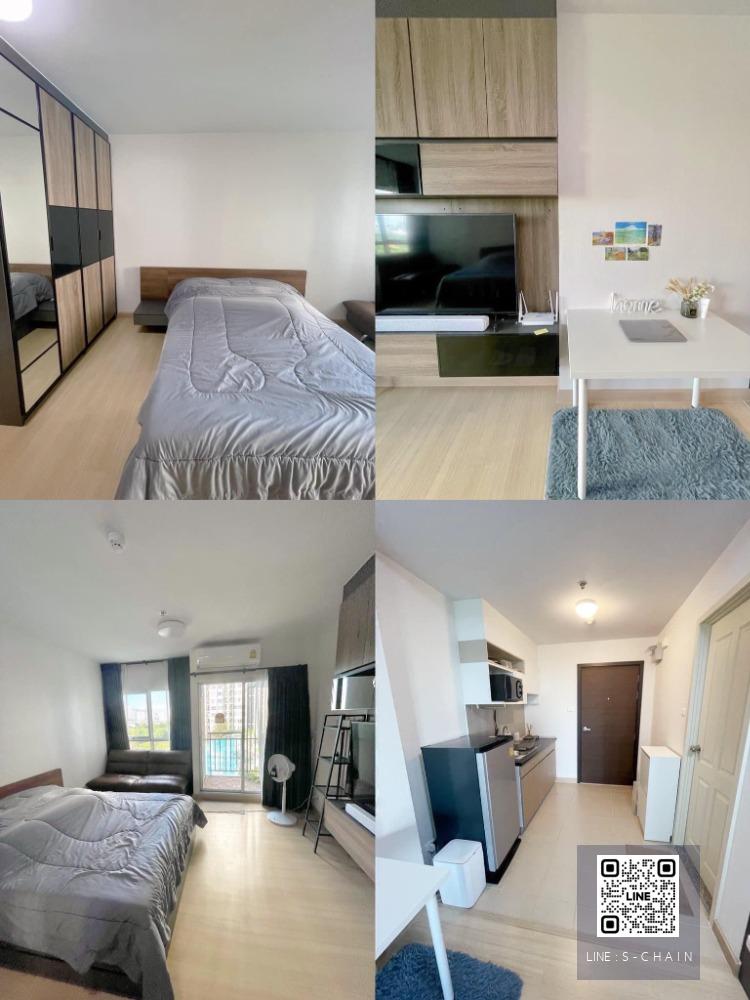 💥For rent คอนโด ✦Supalai Veranda Rama 9✦ ห้อง Studio ชั้น 8 วิวสระว่ายน้ำ💥 #HF1916