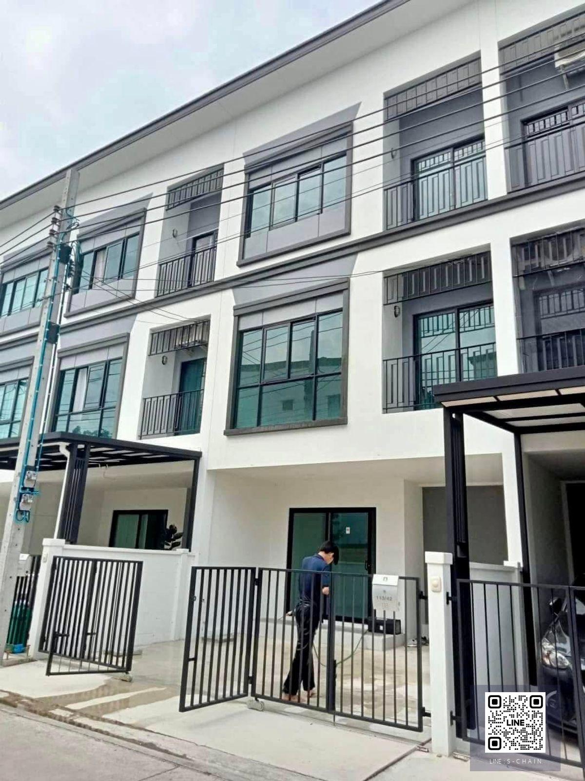 🏡⭐TOWNHOME FOR RENT 🌈 Lumpini Townplace Sukhumvit - Srinakarin>> ทาวน์โฮม/บ้านแฝด 3 ชั้น  ใกล้รถไฟฟ้า 2 สาย BTS สถานีสำโรง และ MRT สายสีเหลือง สถานีศรีด่าน สไตล์ Modern Art Deco #LV-MO1642