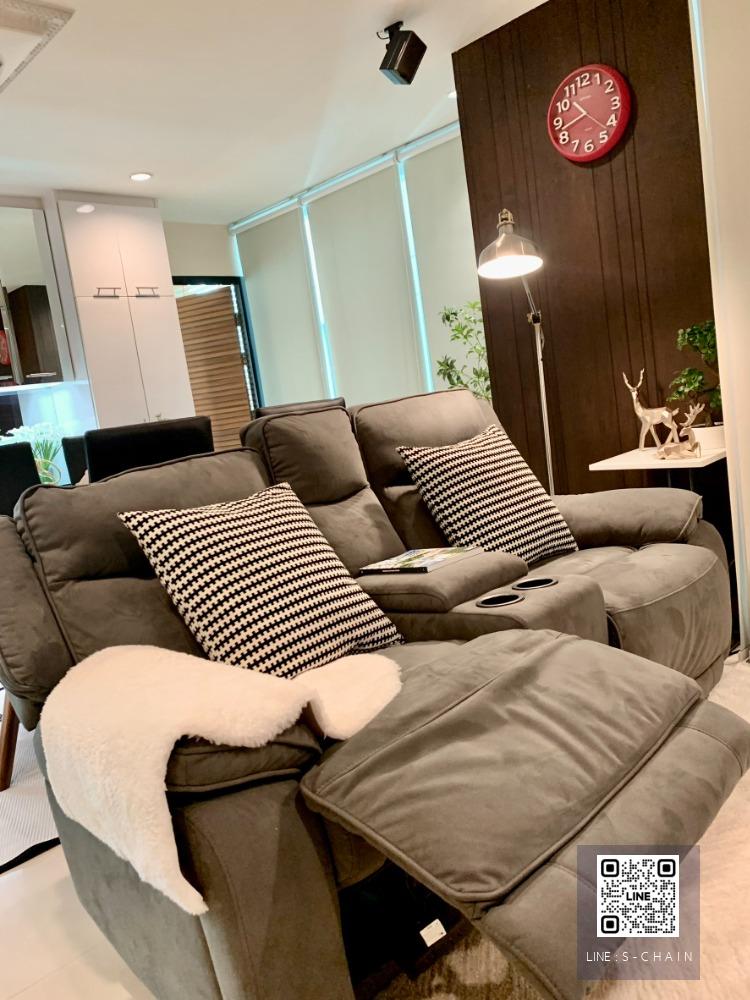 FOR RENT>> Sukhumvit Living Town>> 2 ห้องนอน 1 ห้องน้ำ ชั้น 6 Fully furnished เดินทางสะดวก ใกล้รถไฟฟ้า MRT เพชรบุรี ใกล้ ม.ศ.ว. #LV-MO370