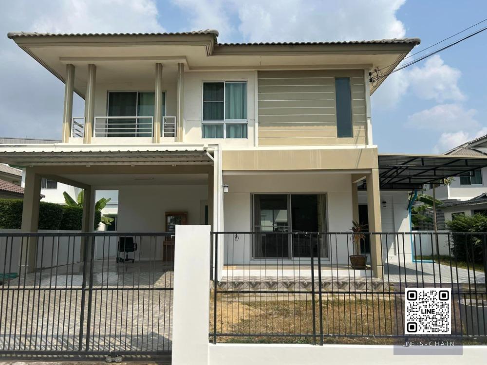 HOME FOR RENT>> บ้านสีวลี บางนา>> บ้าน Renovate ใหม่ ตรงข้ามสวนน้ำพุของหมู่บ้าน #MO-5119