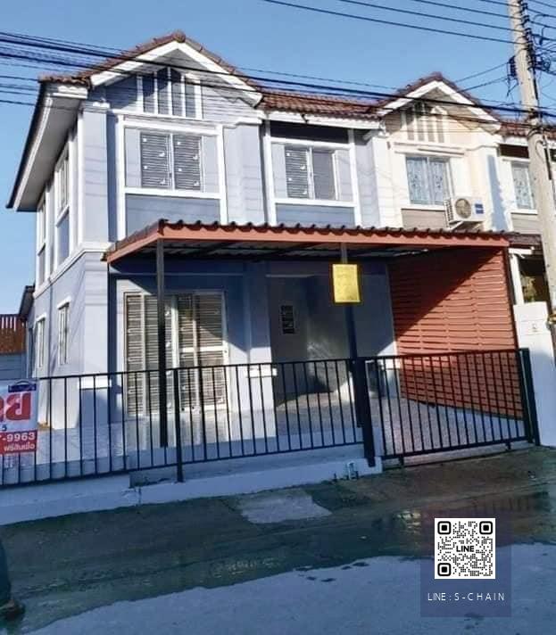 HOME FOR RENT>> หมู่บ้าน พฤกษา 62 >> บ้านทาวน์โฮม 2 ชั้น หลังมุม ขนาด 24 ตร.ว. ใกล้ ร.ร.สารสาสน์วิเทศสุวรรณภูมิ /Mega บางนา #LV-MO378