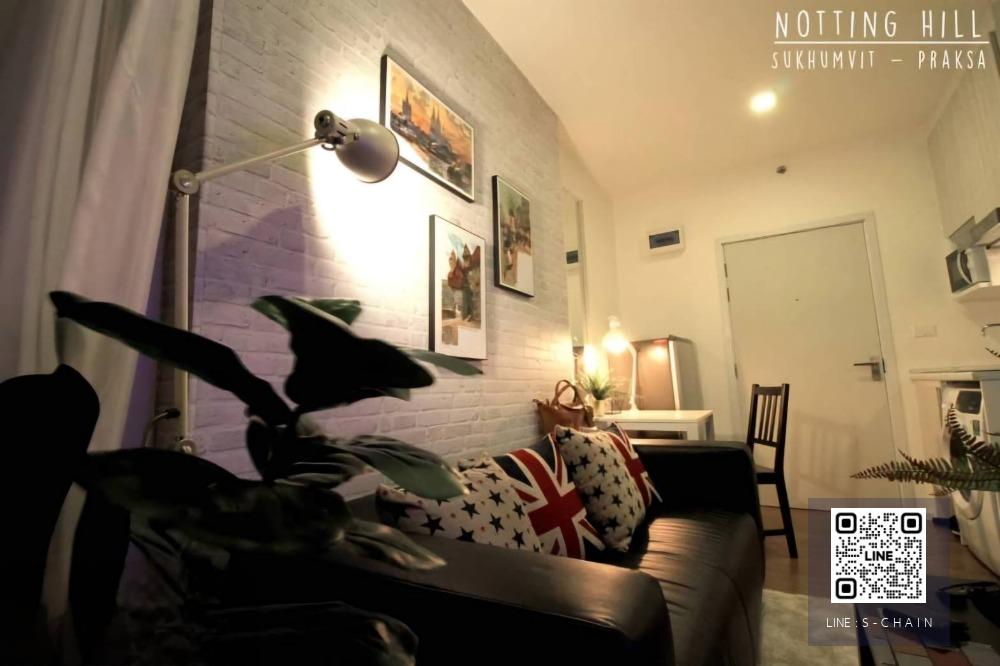 FOR RENT>> Notting Hill Sukhumvit - Praksa>> ชั้น 32  วิวแม่น้ำ วิวโล่ง เฟอร์นิเจอร์ครบ ใกล้ BTS แพรกษา #LV-MO323