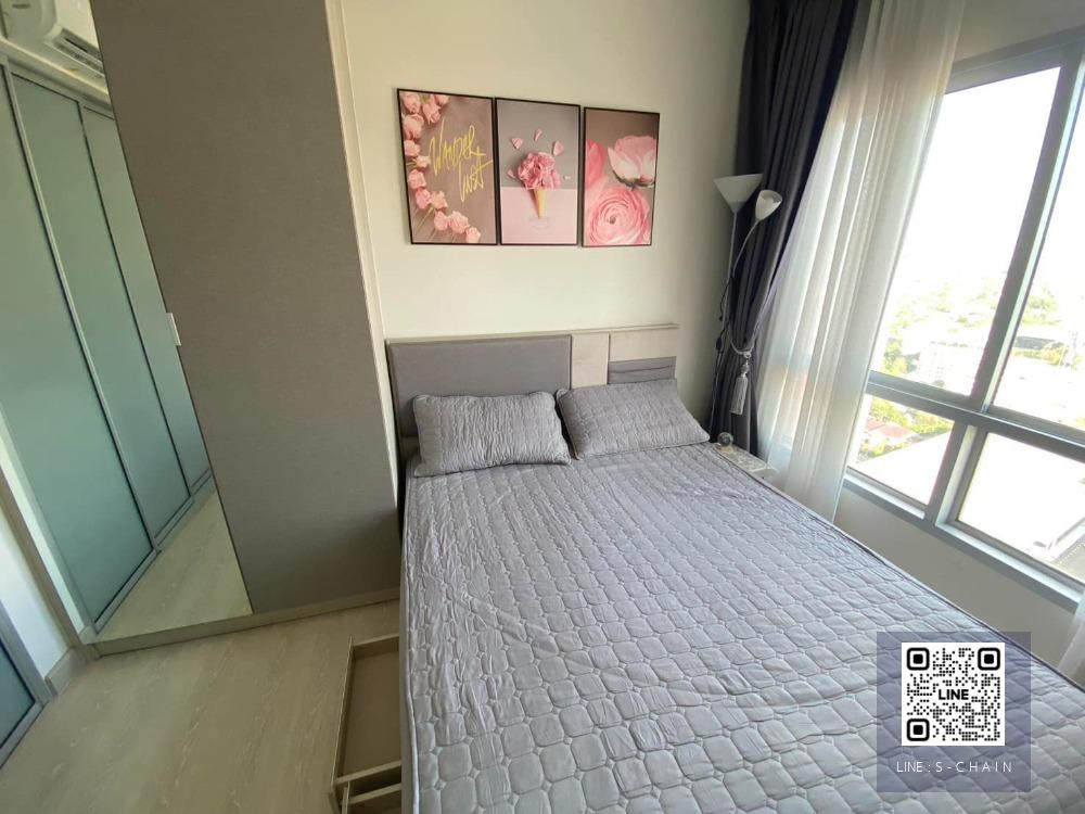 🌟FOR RENT>> Niche ID @Pakkret Station>> ชั้น 28 วิวสระว่ายน้ำ สวยโปร่ง เห็นรถไฟฟ้าสายสีชมพู ห้องสวยมาก ตกแต่งเฟอร์นิเจอร์ครบ #LV-MO1063