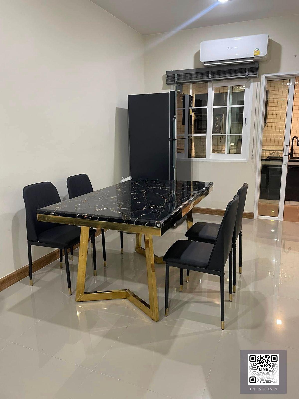 📢TOWN HOME FOR RENT>> 🏡Golden Town 3 Bangna - Suanluang 🌷ทาวน์โฮม 2 ชั้น 4 ห้องนอน เฟอร์นิเจอร์พ้อมเครื่องใช้ไฟฟ้า สิ่งอำนวยความสะดวกมีให้ครบครัน ใกล้ Mega บางนา #LV-MO1551