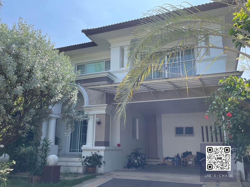 HOME FOR RENT>> หมู่บ้านนันทวัน สุวรรณภูมิ >> บ้านเดี่ยว 2 ชั้น เดินทางสะดวก #MO-2099