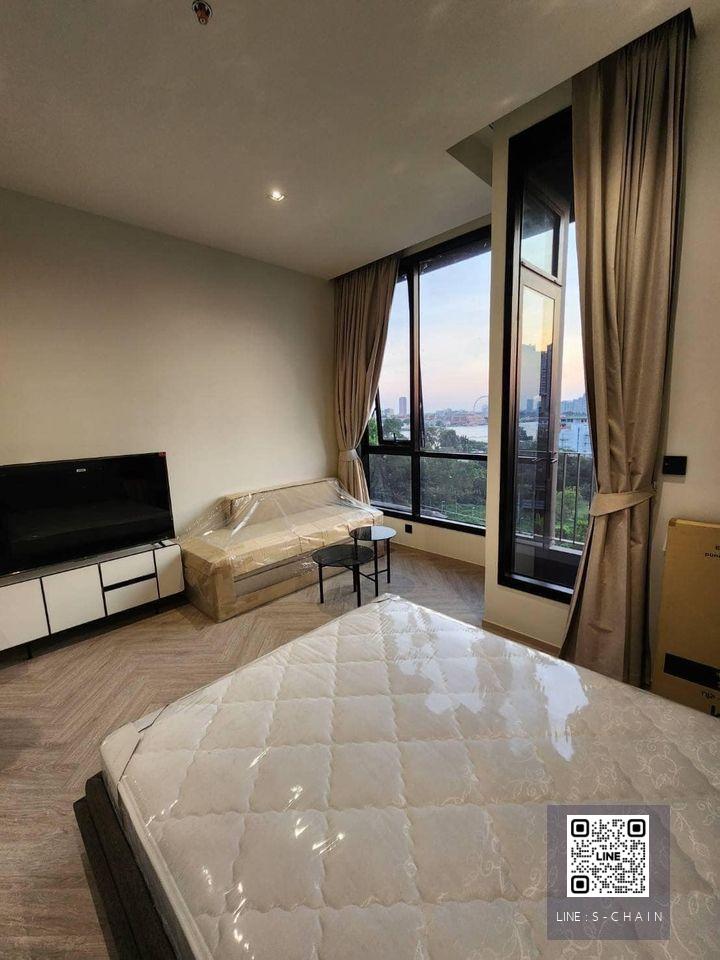 💖For rent คอนโด ✦Chapter เจริญนคร ริเวอร์ไซด์✦ ห้องสวย  ชั้น 6 วิวแม่น้ำเจ้าพระยา😊💥 #HF974