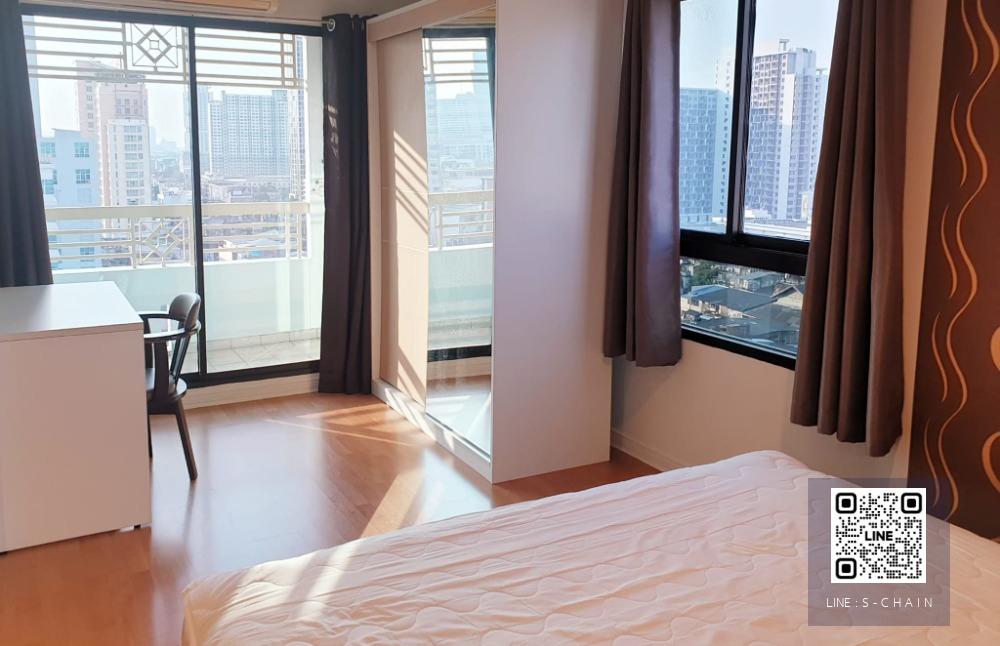 🌿☘️ปล่อยเช่า ✦Lumpini Ville Phahon-Suttisan✦🚆 ติด BTS สะพานควาย 2 ห้องนอน 2 ห้องน้ำ 66 Sqm. ห้องหัวมุม ระเบียงกว้าง😊   #FR912