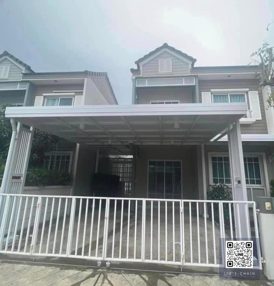 🏡🌳HOME FOR RENT>> The Village 3 Bangna - Wongwaen>> ทาวน์โฮม 2 ชั้น สไตล์บ้านเดี่ยวแบบยุโรป บ้านสามารถทำเป็นโฮมออฟฟิตได้ จดทะเบียนพาณิชย์ได้ 3 ห้องนอน #LV-MO940
