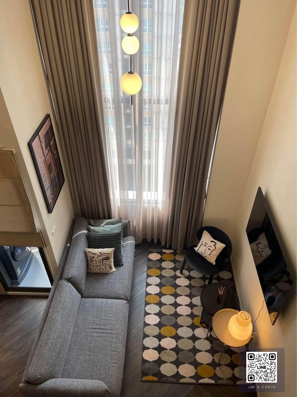 🔥🌈FOR RENT>> Siamese Sukhumvit 48 📢ห้อง Duplex 40 ตร.ม ชั้น 10 ห้องสวย ตกแต่งครบ ใกล้ BTS อ่อนนุช #LV-MO2002