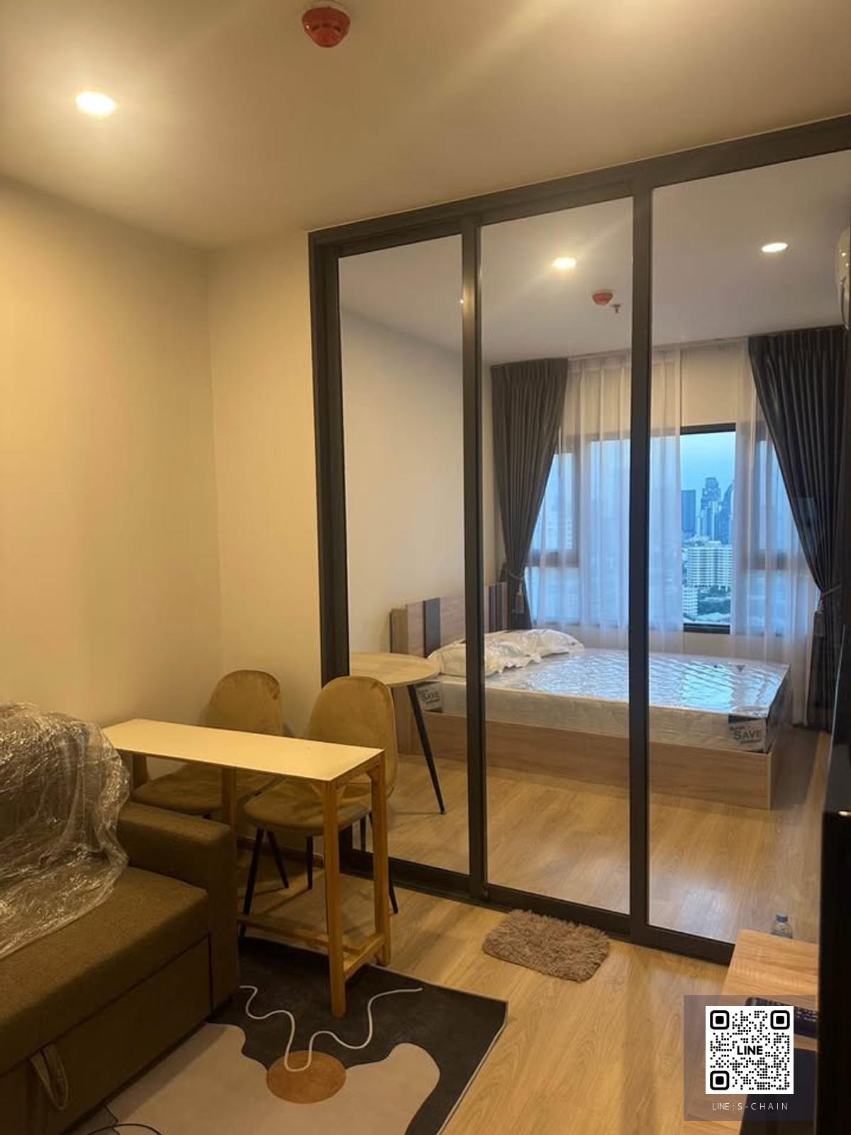 🌈FOR RENT>> Life Rama 4 - Asoke ใกล้ MRT ศูนย์ประชุมสิริกิติ์ ห้องใหม่ ห้องมุม ชั้นสูง ชั้น 31 วิวสวย เฟอร์นิเจอร์ครบพร้อมเครื่องใช้ไฟฟ้า #LV-MO1483