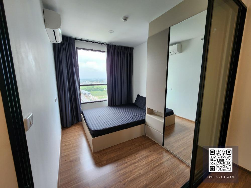 FOR RENT>> The Origin Ram 209 Interchange>> ชั้น 31 ขนาด 26 ตร.ม. เฟอร์นิเจอร์ครบพร้อมเครื่องใช้ไฟฟ้า ใกล้รถไฟฟ้า MRT สถานีมีนบุรี Intecrchange #LV-MO363