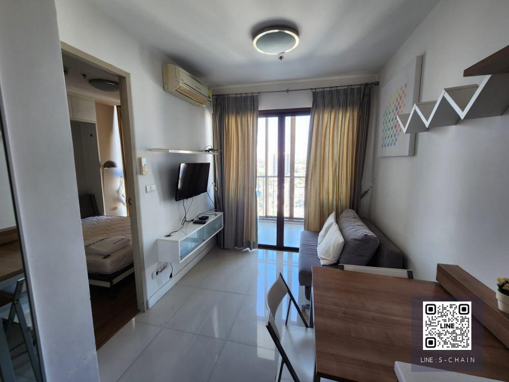 FOR RENT>> I Deo Mix Sukhumvit 103>> ชั้น 18 ตึก A เฟอร์นิเจอร์ Built-in ครบ วิวเมืองสวย ใกล้ BTS อุดมสุข #LV-MO187